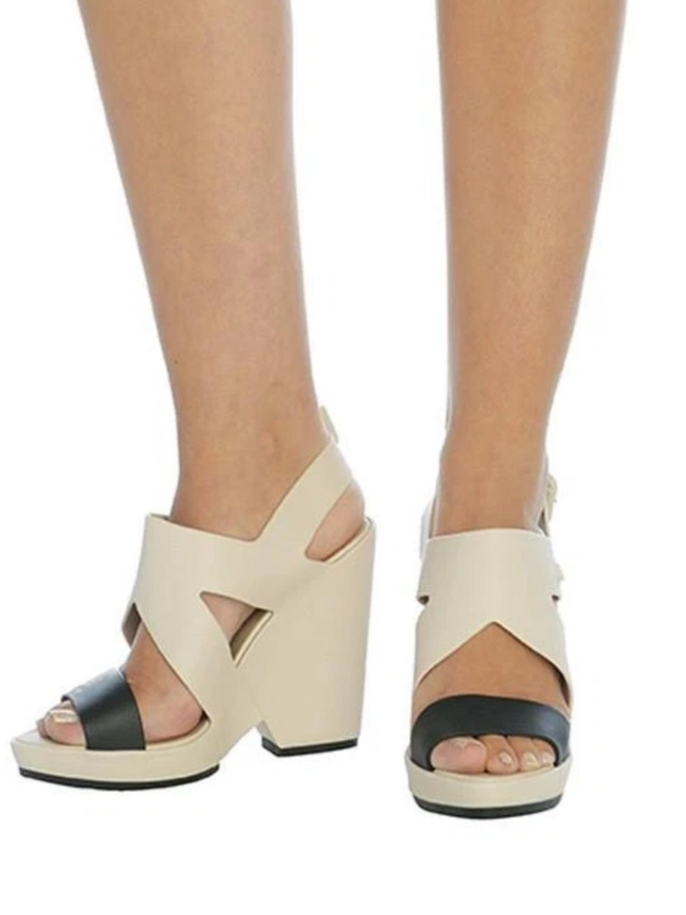 MELISSA FLIP WEDGE MATTE JELLY SANDAL Size 7